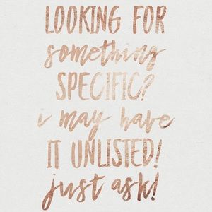 UNLISTED ITEMS💕✨